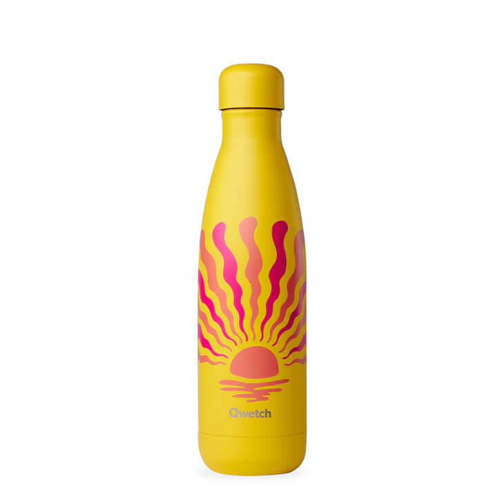 Qwetch Bouteille isotherme inox summer pop sun 500ml